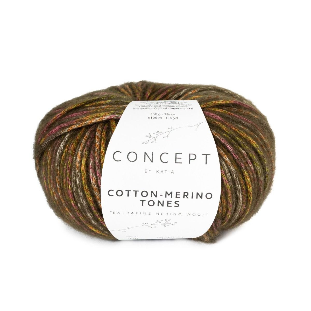 KATIA COTTON - MERINO TONES COTTON - MERINO TONES 306 | Knitting yarn shop / dzijas veikals