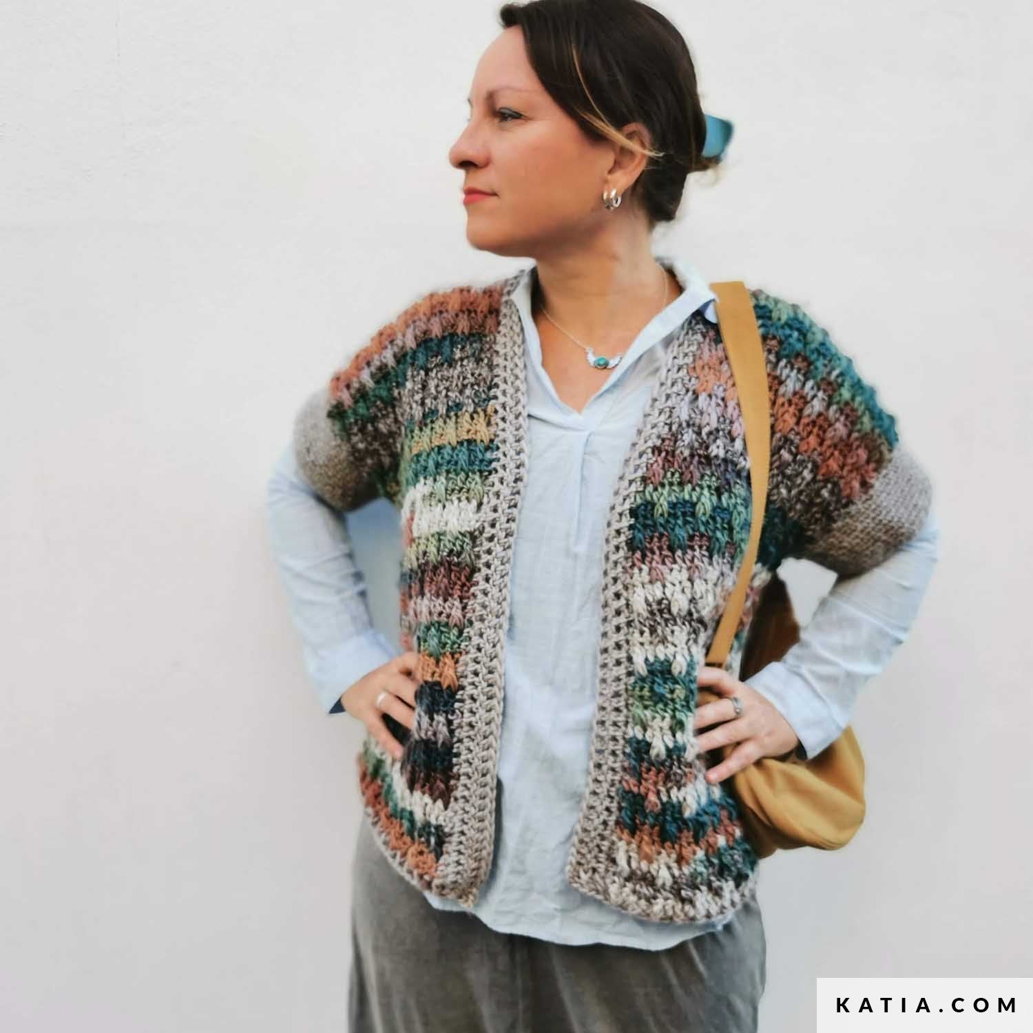 Katia Kirei Color Yarn – 100% Superwash Merino Wool with Striped Effect KIREI COLOR 354 | Knitting yarn shop / dzijas veikals