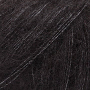 KID - SILK UNI COLOR 02 black | Knitting yarn shop / dzijas veikals