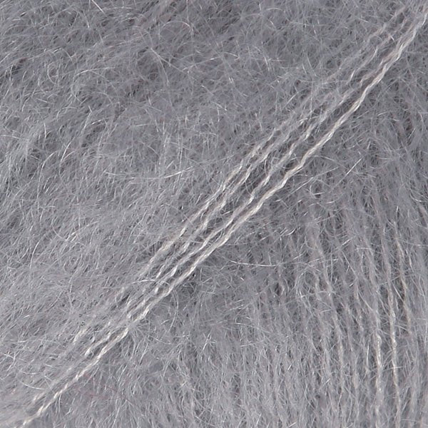 KID - SILK UNI COLOUR 10 grey | Knitting yarn shop / dzijas veikals