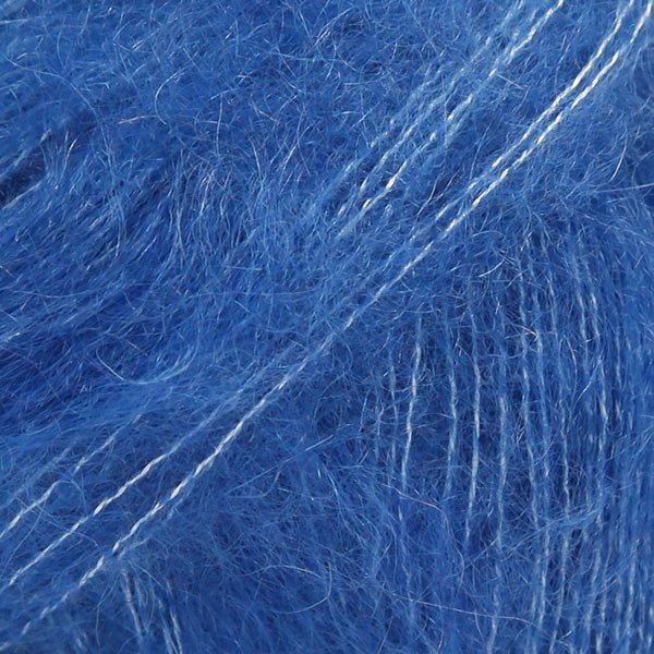 KID - SILK UNI COLOUR 21 cobalt blue | Knitting yarn shop / dzijas veikals