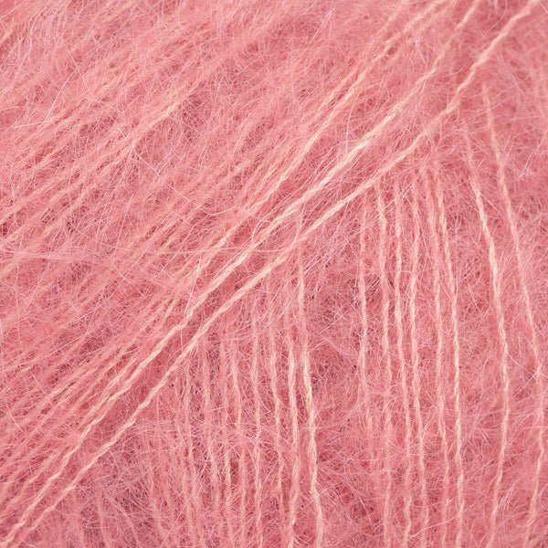 KID - SILK UNI COLOUR 46 cherry sorbet | Knitting yarn shop / dzijas veikals