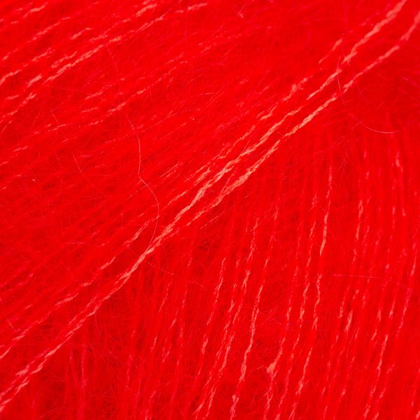 KID - SILK UNI COLOUR 61 hot red | Knitting yarn shop / dzijas veikals
