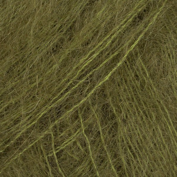 KID - SILK UNI COLOUR 66 dark olive | Knitting yarn shop / dzijas veikals