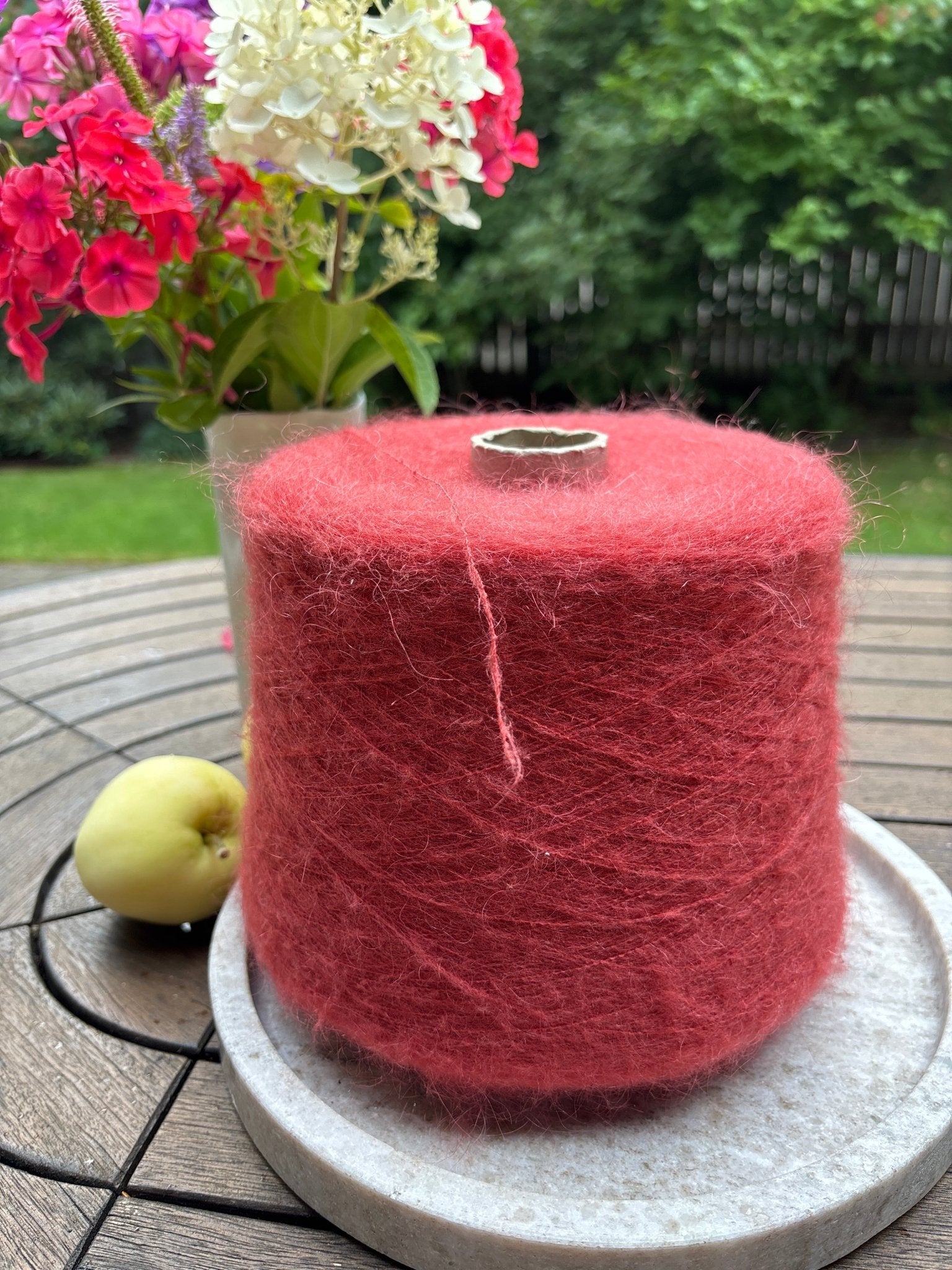 KidMohair Yarn on cone, 970 grams | Knitting yarn shop / dzijas veikals