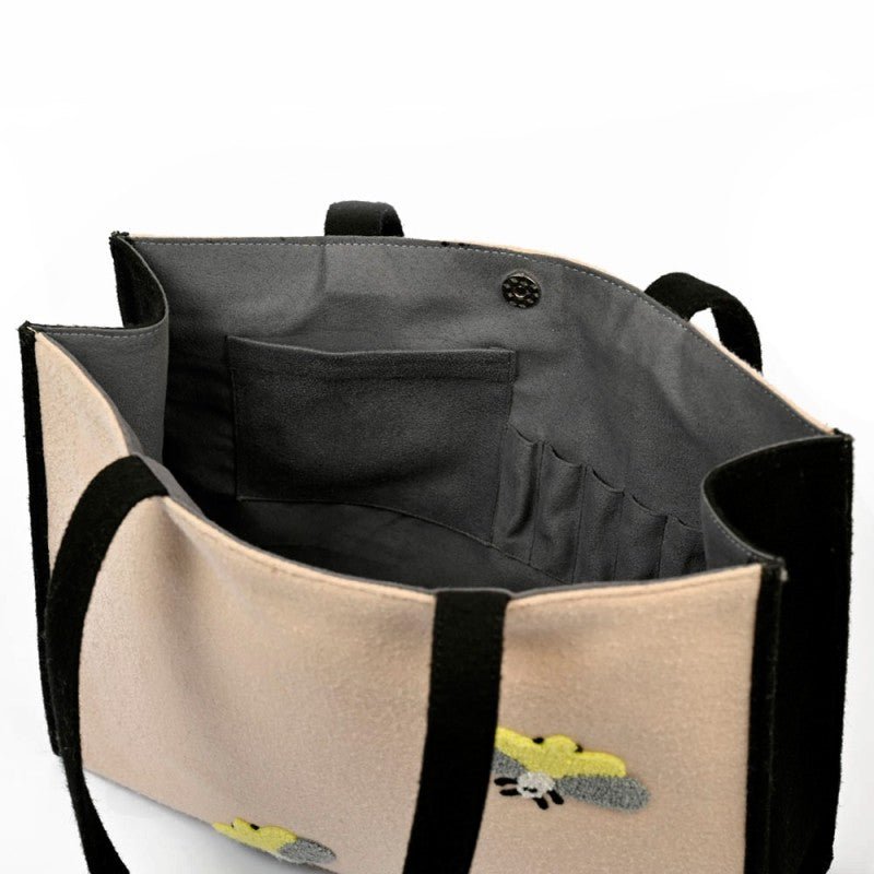 KnitPro Bumblebee tote bag 40x12x29cm | Knitting yarn shop / dzijas veikals