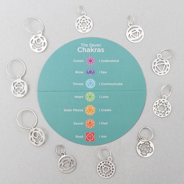 KnitPro Chakra Stitch markers | Knitting yarn shop / dzijas veikals