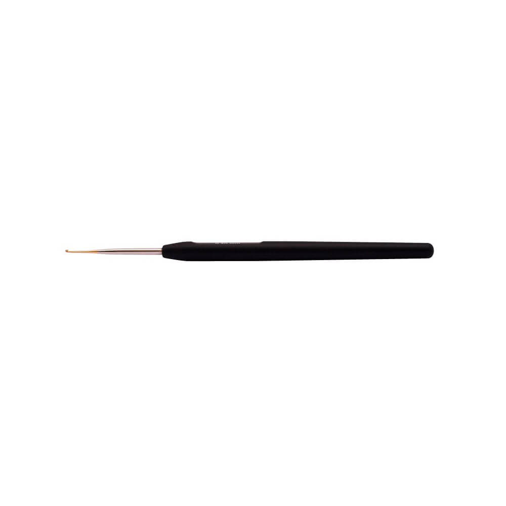 KnitPro Crochet hook softgrip steel, in sizes 0.50mm, 075mm, 1mm, 1.25mm, 1.5mm, 1.75mm 0.5 | Knitting yarn shop / dzijas veikals