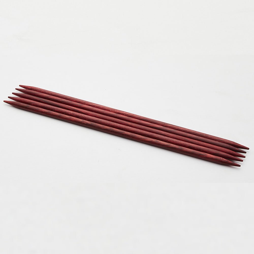 KnitPro Dreamz birchwood double - pointed needles 12.5cm (5") 5 | Knitting yarn shop / dzijas veikals