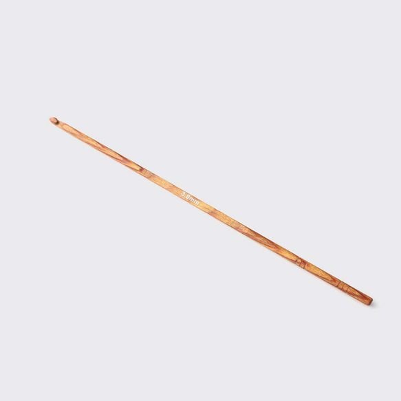 KnitPro Dreamz Wooden Crochet Hooks 3–12 mm – Polished Birchwood 3.00 | Knitting yarn shop / dzijas veikals