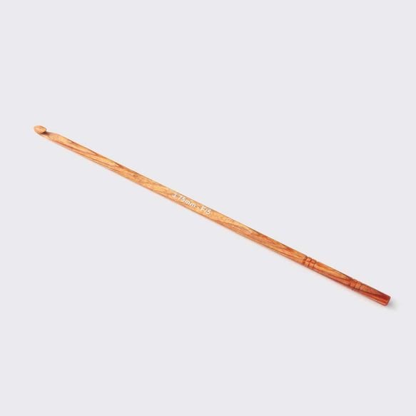KnitPro Dreamz Wooden Crochet Hooks 3–12 mm – Polished Birchwood 3.75 | Knitting yarn shop / dzijas veikals