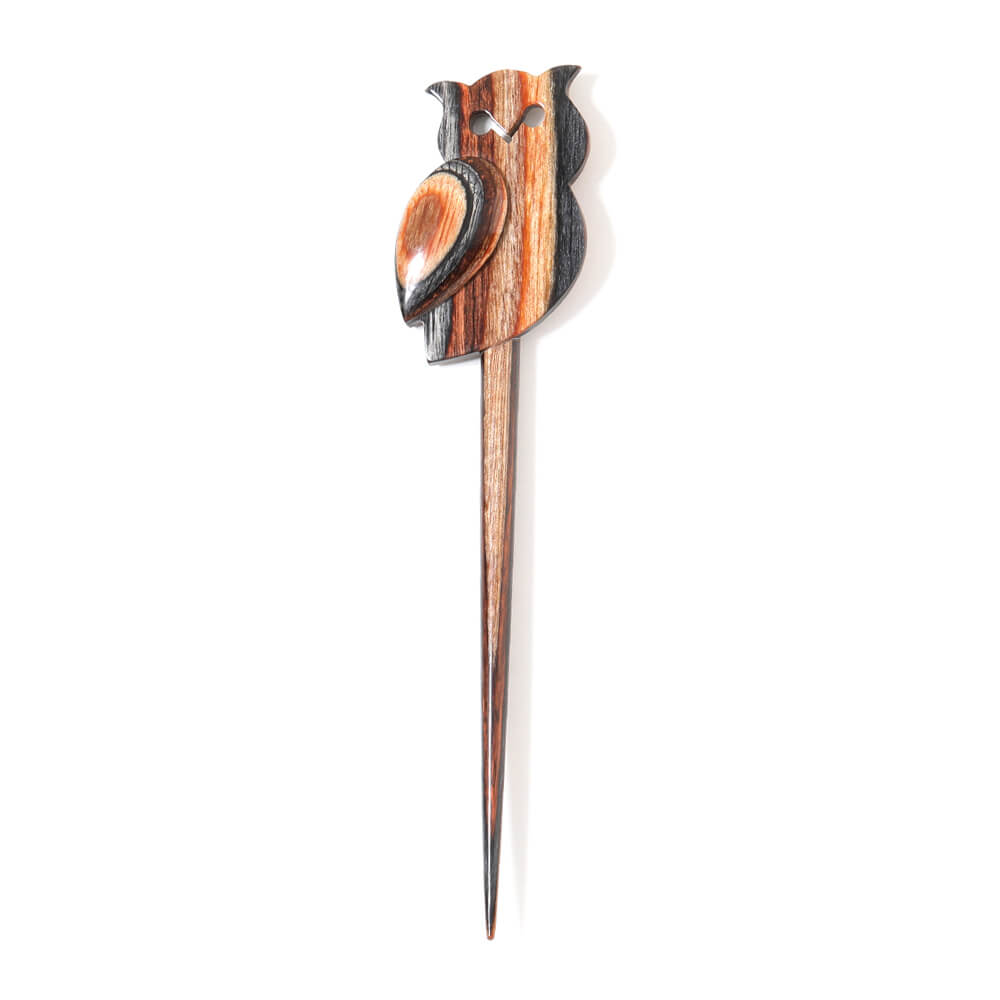 KnitPro Flora shawl pin Sleepy Owl | Knitting yarn shop / dzijas veikals