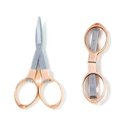 KnitPro Folding scissors 9.6cm rose gold | Knitting yarn shop / dzijas veikals