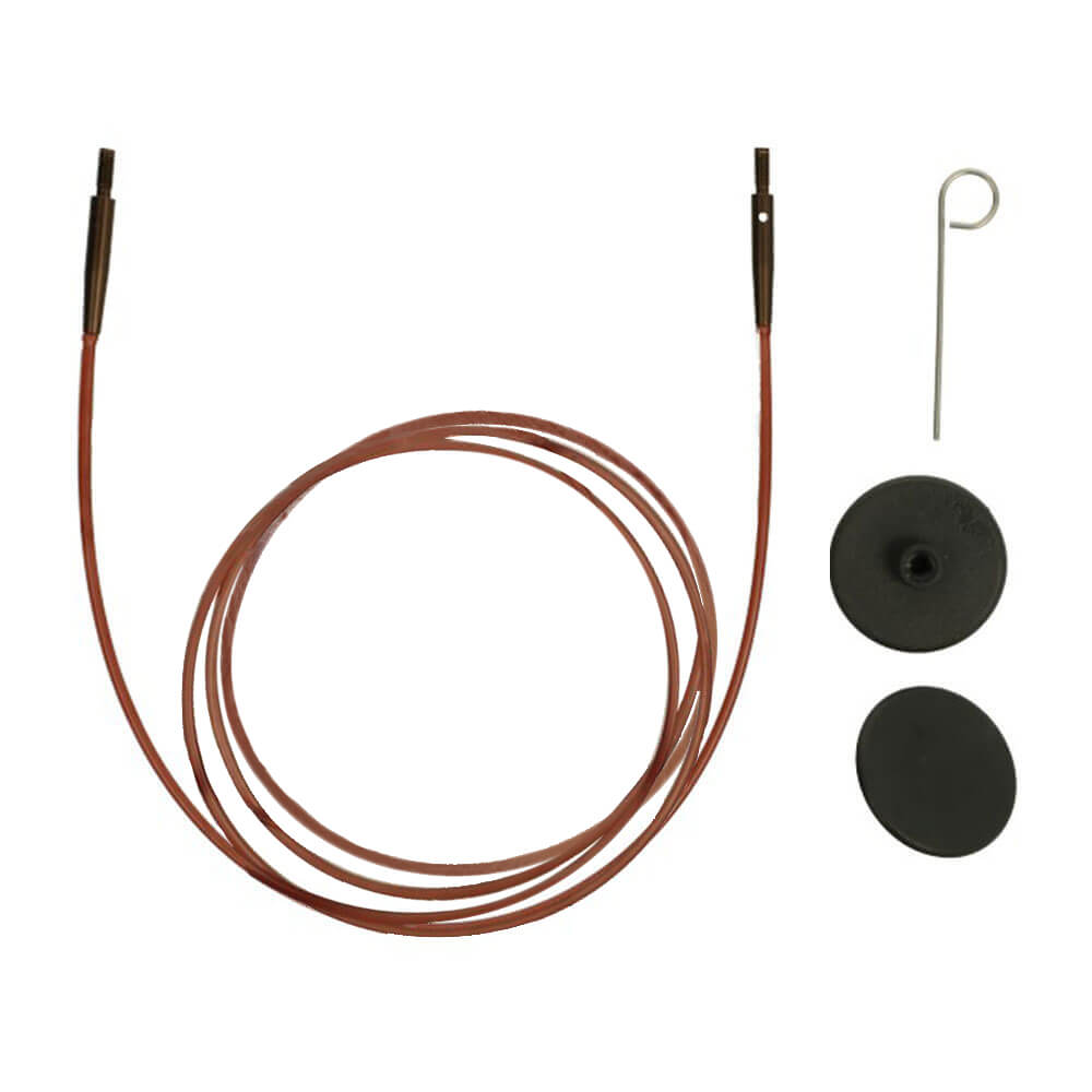 KnitPro Ginger cable, available in sizes 40cm, 50cm, 60cm, 80cm, 100cm, 120cm, 150cm 100 | Knitting yarn shop / dzijas veikals