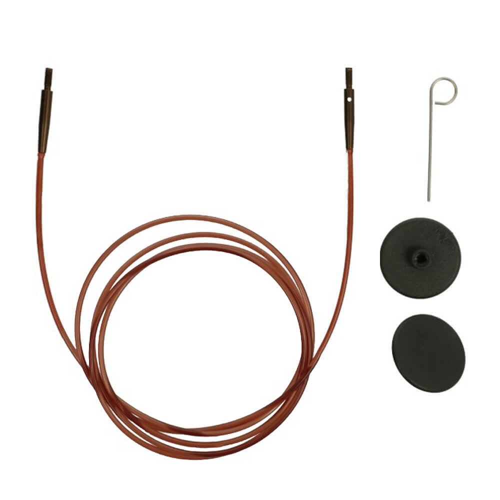 KnitPro Ginger cable, available in sizes 40cm, 50cm, 60cm, 80cm, 100cm, 120cm, 150cm 120 | Knitting yarn shop / dzijas veikals