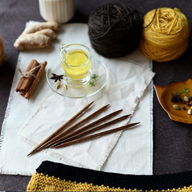 KnitPro Ginger double - pointed needles 15/20cm, 2.00 - 8.00mm 15 | Knitting yarn shop / dzijas veikals