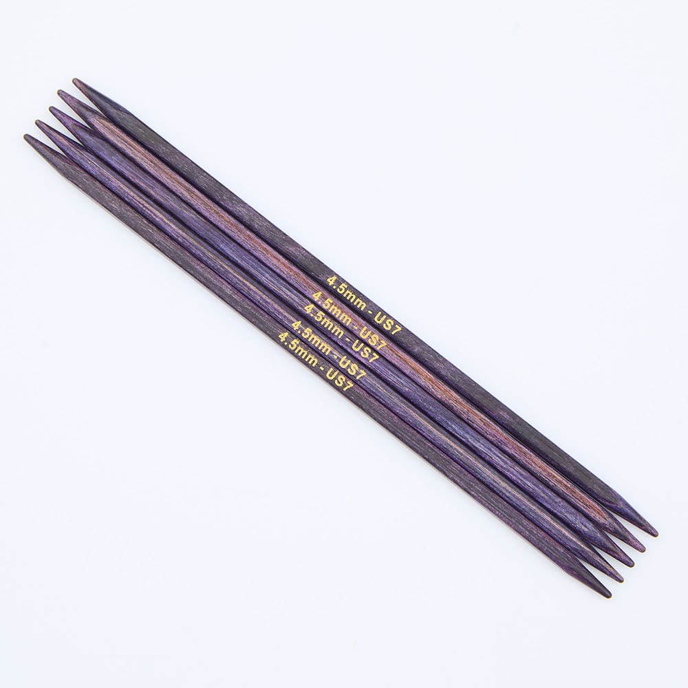 KnitPro J'adore Cubics double - pointed needles, 15cm and 20 cm 15 | Knitting yarn shop / dzijas veikals