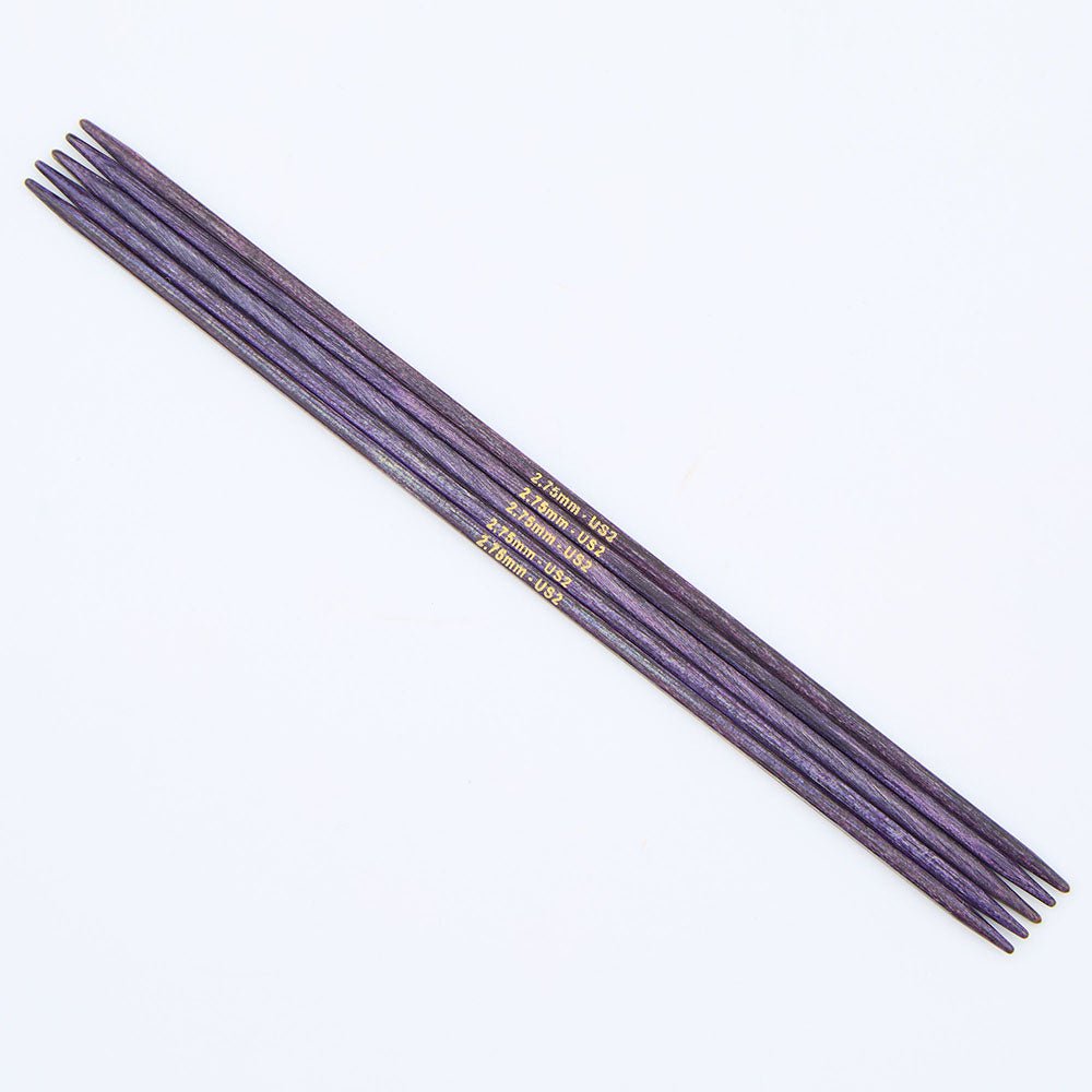 KnitPro J'adore Cubics double - pointed needles, 15cm and 20 cm 15 | Knitting yarn shop / dzijas veikals