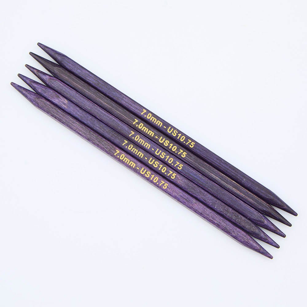 KnitPro J'adore Cubics double - pointed needles, 15cm and 20 cm 15 | Knitting yarn shop / dzijas veikals