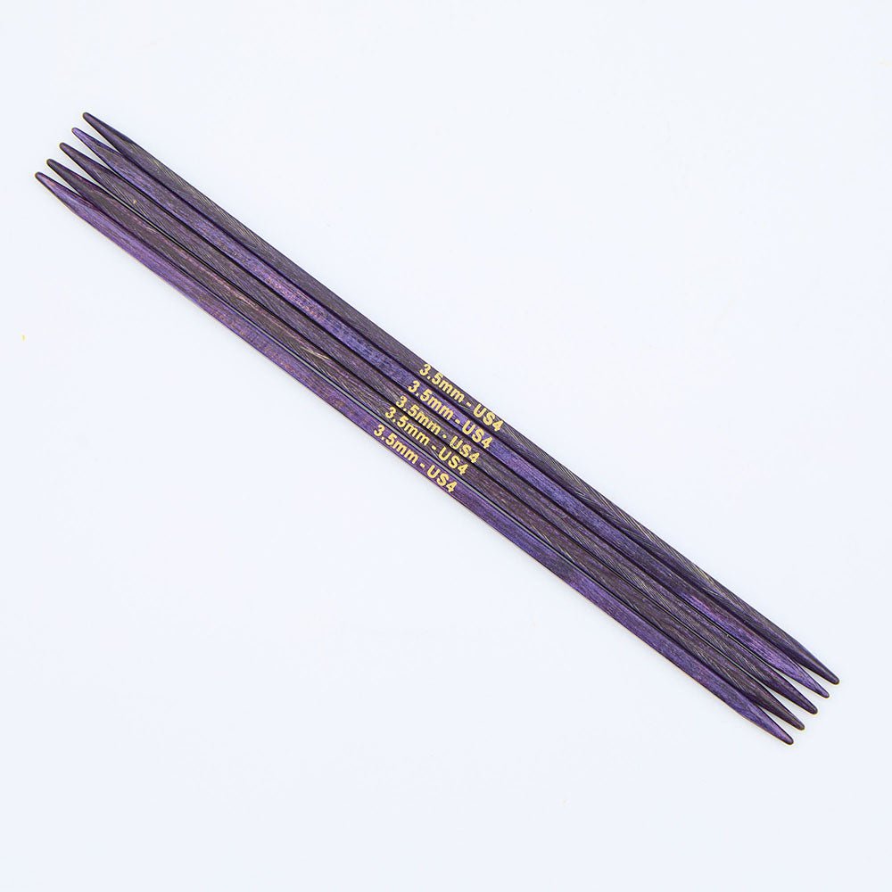 KnitPro J'adore Cubics double - pointed needles, 15cm and 20 cm 20 | Knitting yarn shop / dzijas veikals