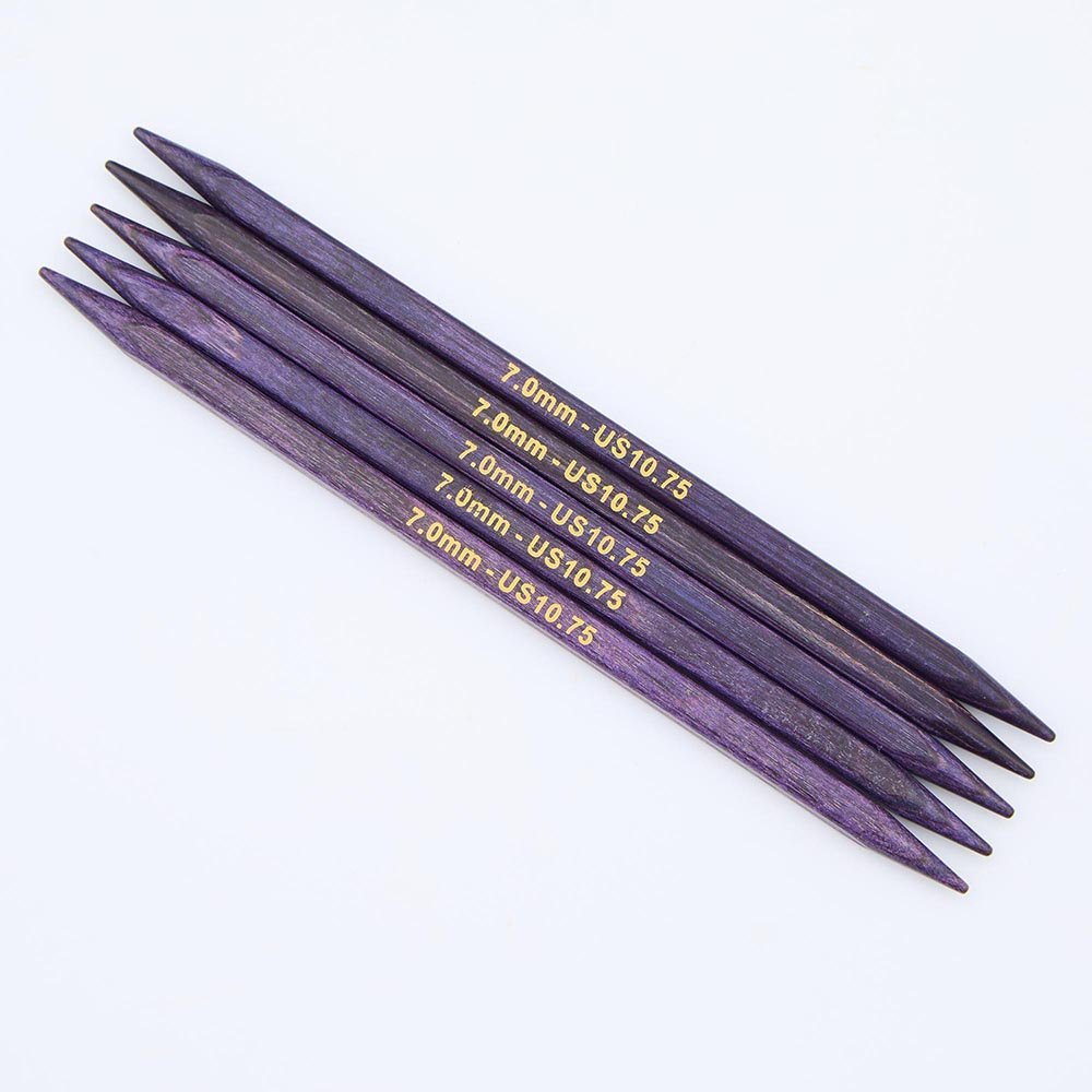 KnitPro J'adore Cubics double - pointed needles, 15cm and 20 cm 20 | Knitting yarn shop / dzijas veikals