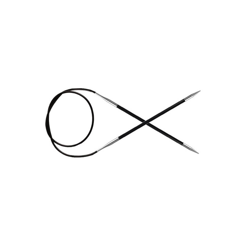 KnitPro Karbonz circular needle: 40/60/80/100cm, 2.0 - 8.0mm 40 | Knitting yarn shop / dzijas veikals