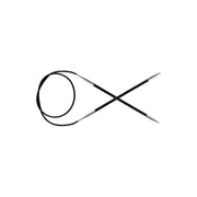 KnitPro Karbonz circular needle: 40/60/80/100cm, 2.0 - 8.0mm 40 | Knitting yarn shop / dzijas veikals