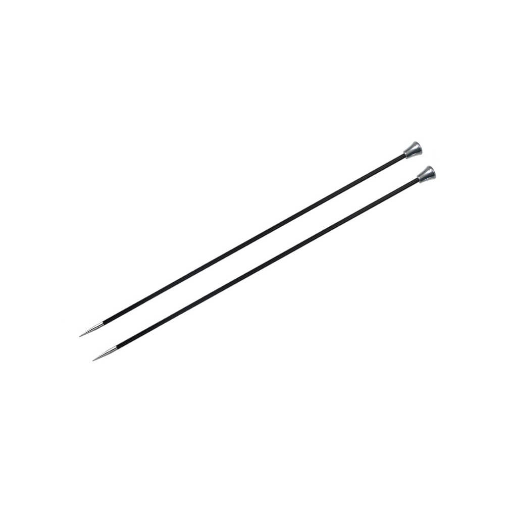 KnitPro Karbonz single - pointed needles, 25/35 cm, 2.00 - 6.00 mm 25 | Knitting yarn shop / dzijas veikals