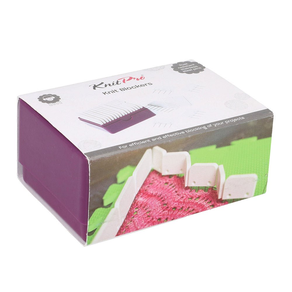 KnitPro Knit blockers box white | Knitting yarn shop / dzijas veikals