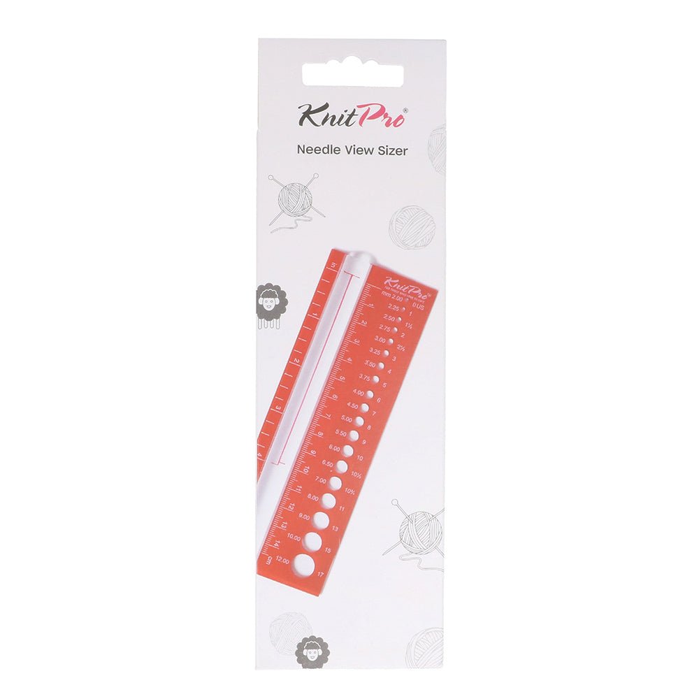 KnitPro Knitting needle gauge | Knitting yarn shop / dzijas veikals