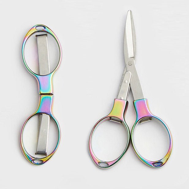 KnitPro Rainbow Folding scissors | Knitting yarn shop / dzijas veikals