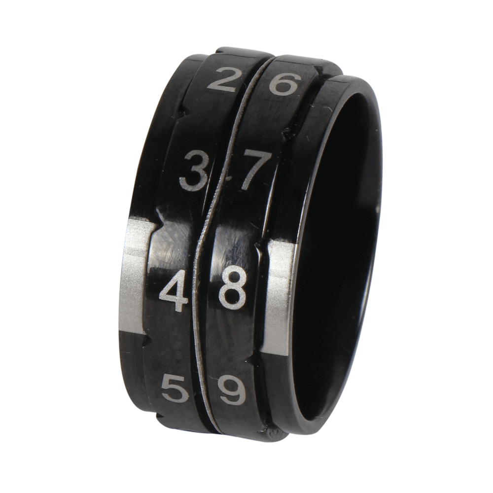 KnitPro Row counter ring - black 11 - 20.6mm | Knitting yarn shop / dzijas veikals
