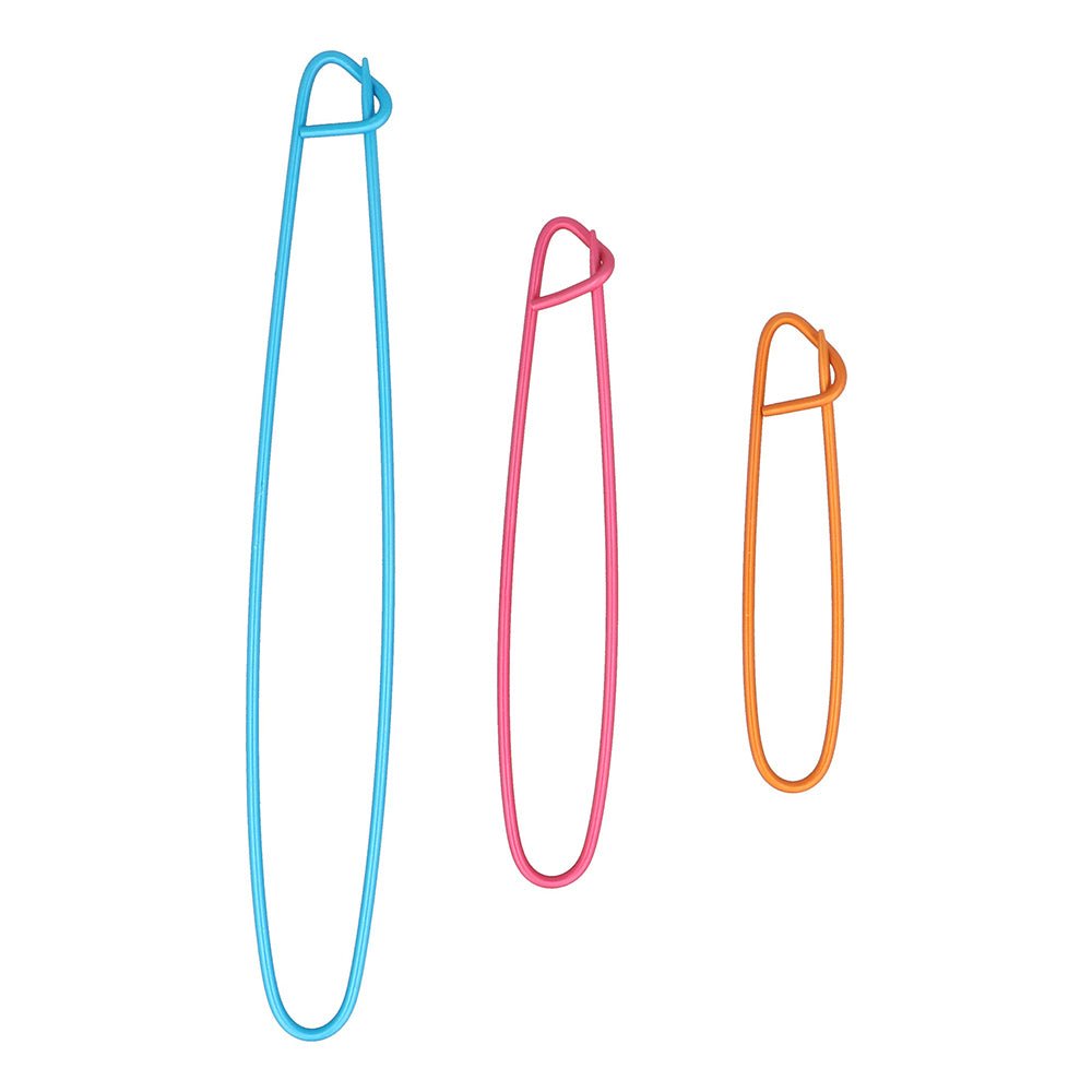 KnitPro Stitch holders aluminium - 1x3pcs | Knitting yarn shop / dzijas veikals