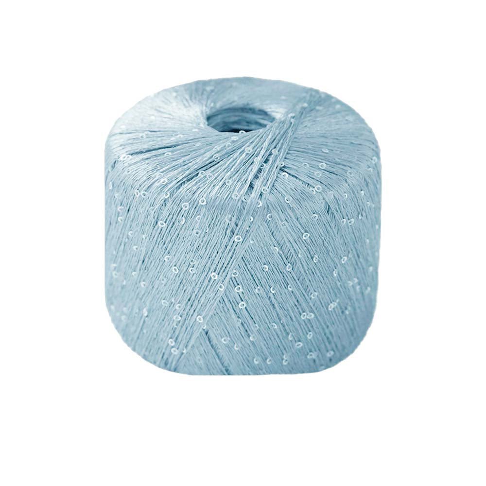 LANA GATTO Paillettes 31165 Celeste | Knitting yarn shop / dzijas veikals
