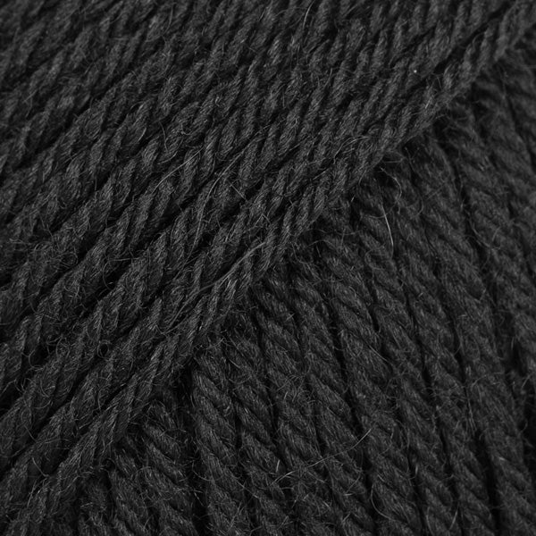 LIMA UNI COLOUR 8903 black | Knitting yarn shop / dzijas veikals