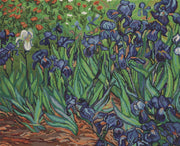 Luca - S Cross Stitch Kit – Irises by Van Gogh B444, 18ct AIDA, 42.5x34cm | Knitting yarn shop / dzijas veikals