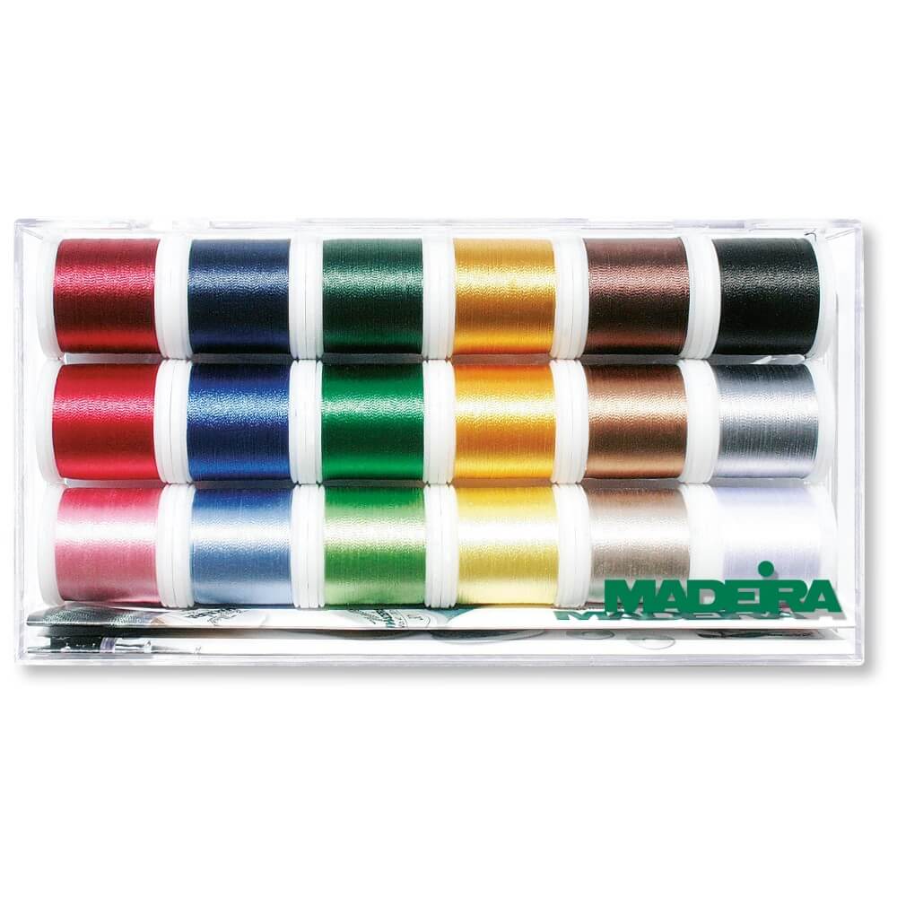 Madeira Rayon no.40 embroidery thread 18x200m - 1pc | Knitting yarn shop / dzijas veikals