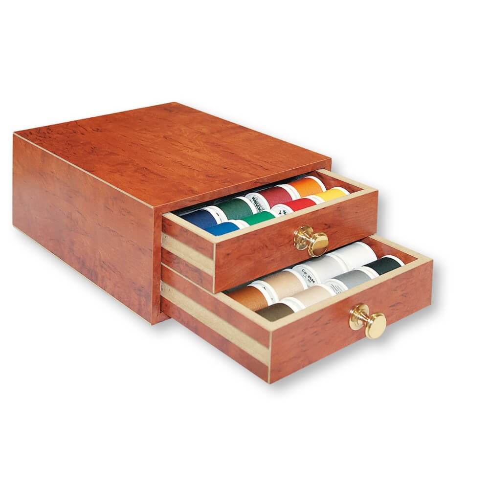 Madeira Treasure chest Aerofil 48x400m - 1pc | Knitting yarn shop / dzijas veikals