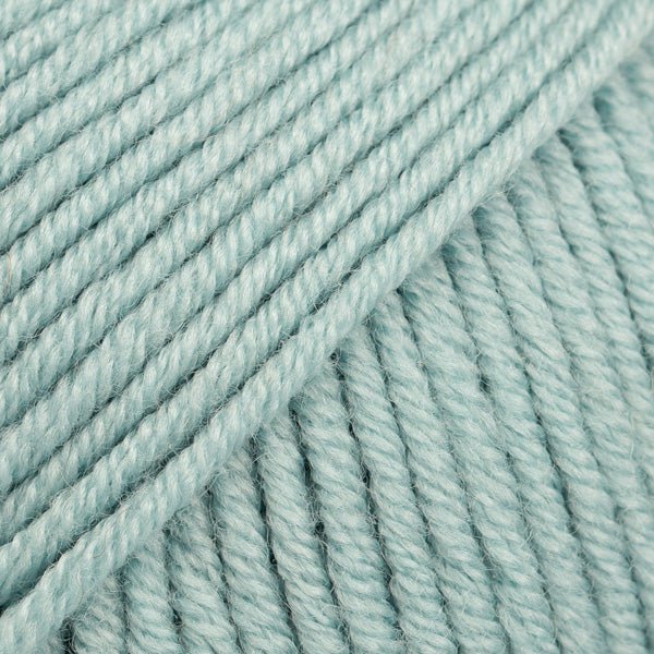 MERINO EXTRA FINE UNI COLOUR 15 light sea green | Knitting yarn shop / dzijas veikals