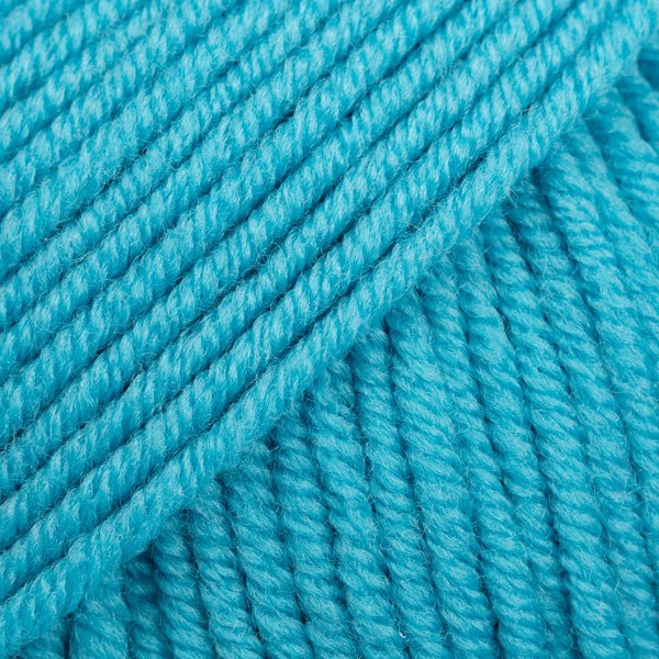 MERINO EXTRA FINE UNI COLOUR 43 light turquoise | Knitting yarn shop / dzijas veikals