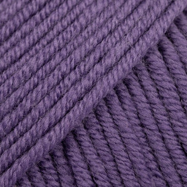 MERINO EXTRA FINE UNI COLOUR 44 royal purple | Knitting yarn shop / dzijas veikals