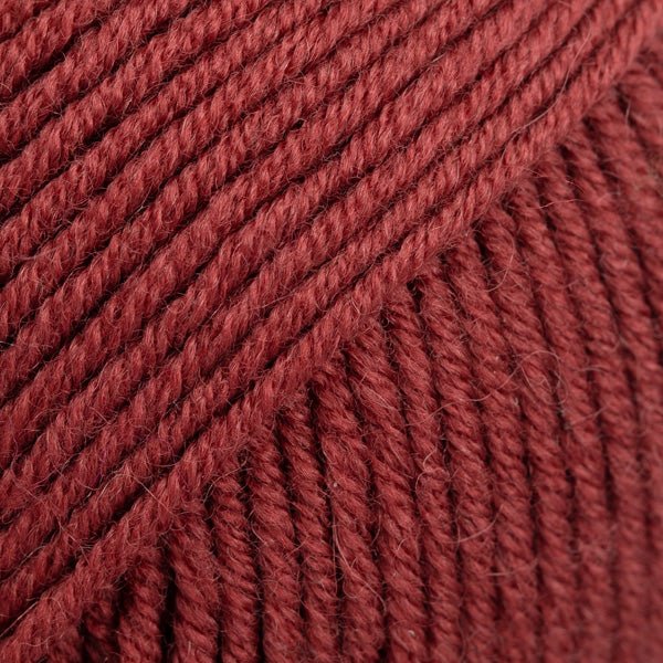 MERINO EXTRA FINE UNI COLOUR 48 bordeaux | Knitting yarn shop / dzijas veikals
