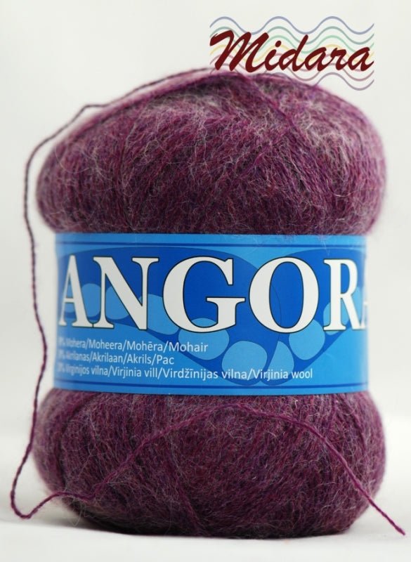 MIDARA Angora 2 735 | Knitting yarn shop / dzijas veikals
