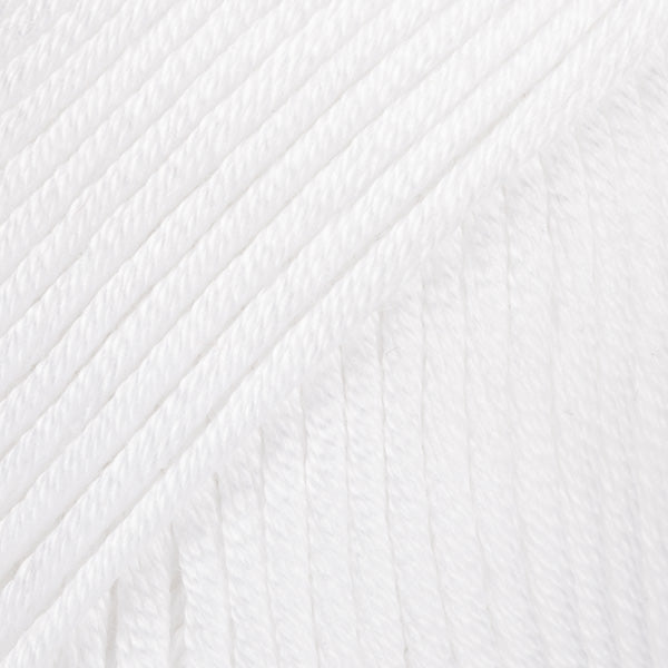 MUSKAT UNI COLOUR 18 white | Knitting yarn shop / dzijas veikals