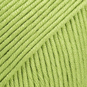 MUSKAT UNI COLOUR 53 apple green | Knitting yarn shop / dzijas veikals