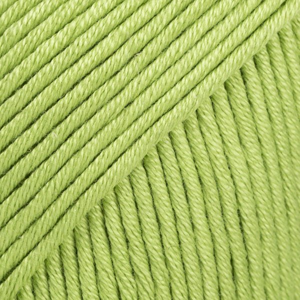 MUSKAT UNI COLOUR 53 apple green | Knitting yarn shop / dzijas veikals