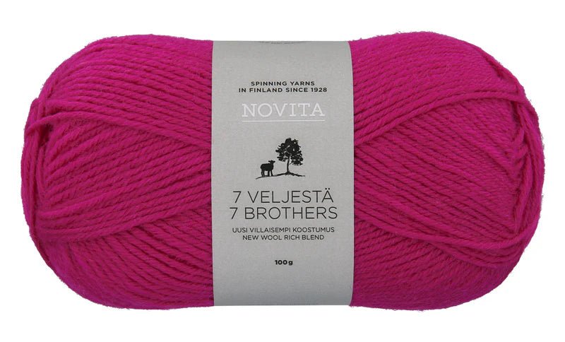 Novita 7 Brothers 500 | Knitting yarn shop / dzijas veikals