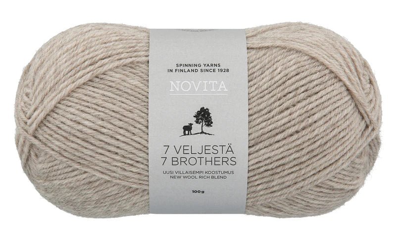 Novita 7 Brothers 60 | Knitting yarn shop / dzijas veikals