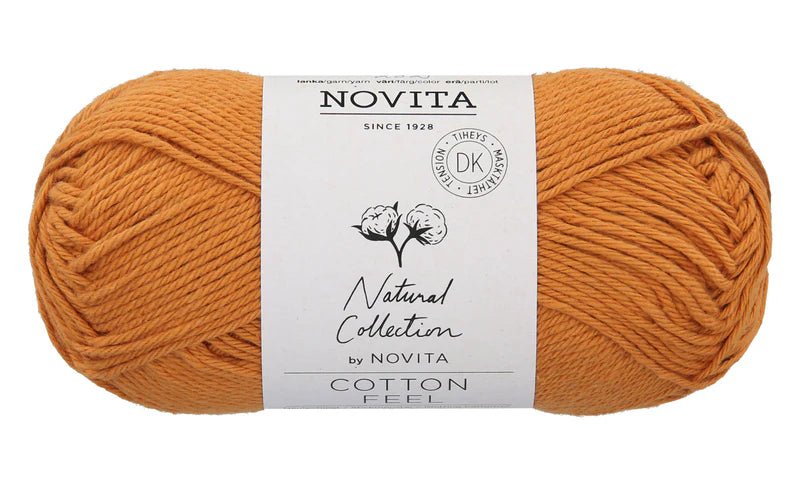 Novita Cotton Feel 282 heat | Knitting yarn shop / dzijas veikals