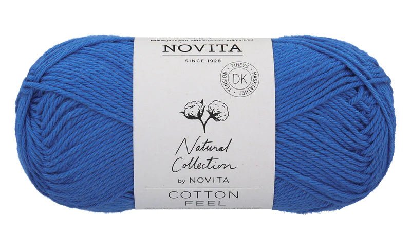 Novita Cotton Feel 354 Atlantic | Knitting yarn shop / dzijas veikals
